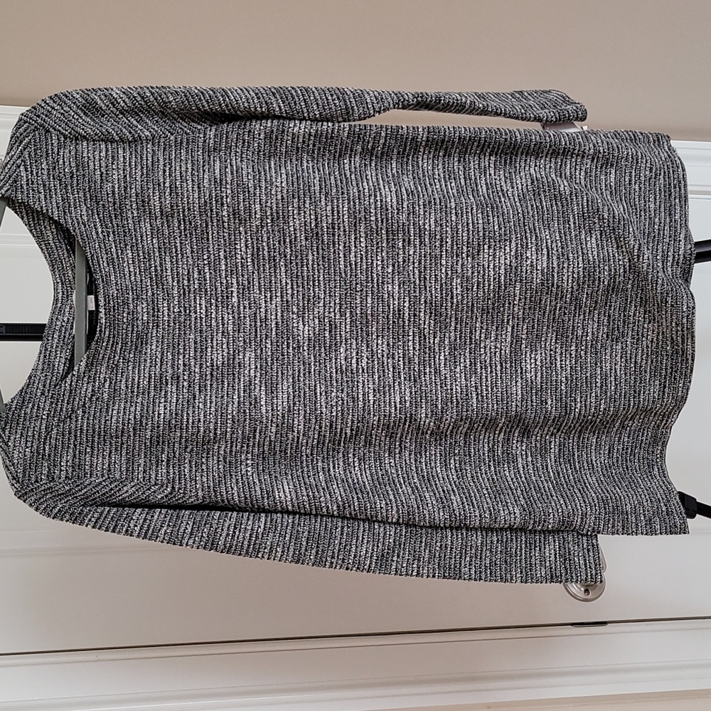 Loft Black and White Tunic Shirt